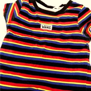 Vans striped tee